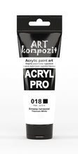 Load image into Gallery viewer, acrylic paint art kompozit, 75ml, 60 professional artist colours titanium white