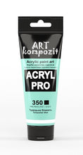 Load image into Gallery viewer, acrylic paint art kompozit, 75ml, 60 professional artist colours turquoise blue