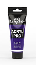 Load image into Gallery viewer, acrylic paint art kompozit, 75ml, 60 professional artist colours ultramarine violet