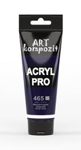 Load image into Gallery viewer, acrylic paint art kompozit, 75ml, 60 professional artist colours violet deep

