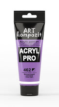 Load image into Gallery viewer, acrylic paint art kompozit, 75ml, 60 professional artist colours violet light