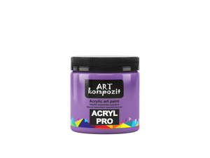 acrylic paint art kompozit, 430ml, professional artist colours violet light