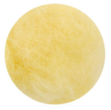 Load image into Gallery viewer, wool felting, roving, needle, natural fibers, rosa talent, 33 colours, 10 grams beige