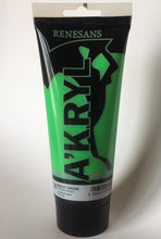 Load image into Gallery viewer, acrylic paint renesans a´kryl 200 ml bright green