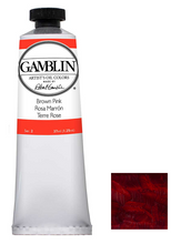 Load image into Gallery viewer, gamblin artist grade oil colors 37ml tubes brown pink #2