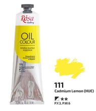 Load image into Gallery viewer, oil paint 100 ml tubes rosa gallery, professional artist colors, several colors cadmium lemon
