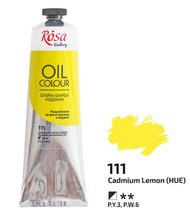 Load image into Gallery viewer, oil paint 100 ml tubes rosa gallery, professional artist colors, several colors cadmium lemon