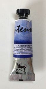 renesans intense-water watercolours tube 15 ml cobalt blue pale