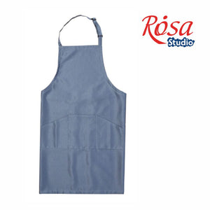 apron for artists, adult size, several colors available, machine washable grey