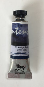 renesans intense-water watercolours tube 15 ml indigo