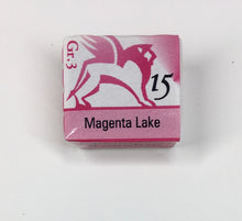 Load image into Gallery viewer, renesans watercolours aquarelle half pan 1,5 ml magenta lake