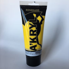 Load image into Gallery viewer, acrylic paint renesans a´kryl 200 ml yellow medium