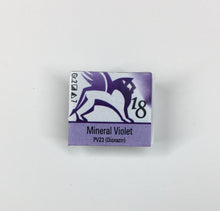 Load image into Gallery viewer, renesans watercolours aquarelle half pan 1,5 ml mineral violet