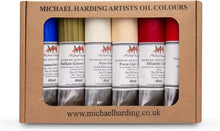 Load image into Gallery viewer, michael harding handmade oil paint sets modern master set 6 x 40 ml