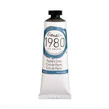 Load image into Gallery viewer, gamblin 1980 oil colors 37ml tubes payne's grey #2