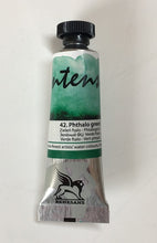 Load image into Gallery viewer, renesans intense-water watercolours tube 15 ml phthalo green