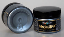 Load image into Gallery viewer, metalliq acrylic enamel, metallic colours 100g platinum