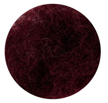 Load image into Gallery viewer, wool felting, roving, needle, natural fibers, rosa talent, 33 colours, 10 grams plum