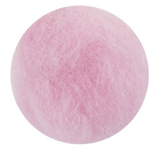 Load image into Gallery viewer, wool felting, roving, needle, natural fibers, rosa talent, 33 colours, 10 grams powder