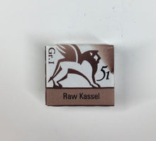 Load image into Gallery viewer, renesans watercolours aquarelle half pan 1,5 ml raw kassel