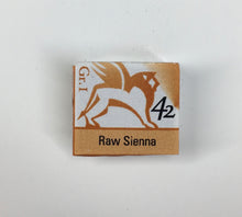 Load image into Gallery viewer, renesans watercolours aquarelle half pan 1,5 ml raw sienna