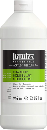 liquitex professional gloss fluid medium, 946 ml
