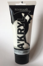 Load image into Gallery viewer, acrylic paint renesans a´kryl 200 ml titanium white