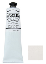 Load image into Gallery viewer, gamblin artist grade oil colors 150ml tubes titanium zinc white