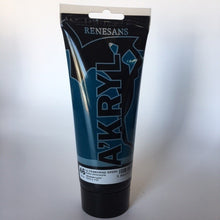 Load image into Gallery viewer, acrylic paint renesans a´kryl 200 ml ultramarine green