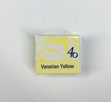 Load image into Gallery viewer, renesans watercolours aquarelle half pan 1,5 ml venetian yellow