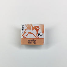 Load image into Gallery viewer, renesans watercolours aquarelle half pan 1,5 ml vermillion