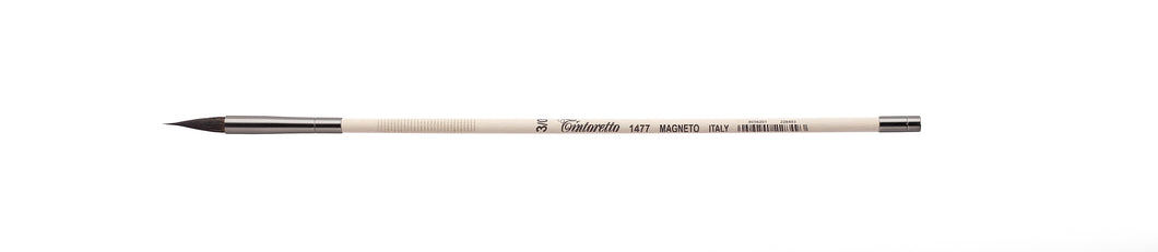 Magneto 1477  Watercolor professional brushes from Tintoretto, with neodymium super magnets, perfectly balanced waterproof handle.