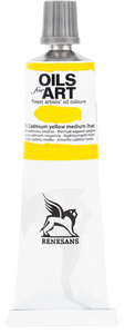 oil paint renesans 60 ml cadmium yellow medium (hue)