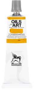 oil paint renesans 60 ml transparent gold ochre