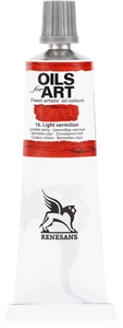 oil paint renesans 60 ml light vermillion