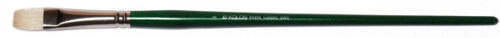 bristle flat brushes classic 2402 long handle kolos, quality artist brushes