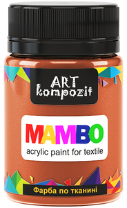 mambo acrylic paint for textiles, metallic and fluorescent colours orange