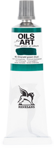 oil paint renesans 60 ml emerald green (hue)