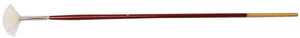 bristle fan brushes 6007, long handle kolos, quality artist brush, several sizes nº 0