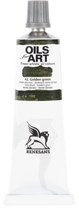 oil paint renesans 60 ml golden green