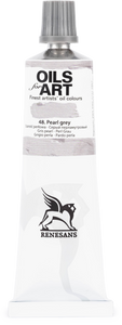 oil paint renesans 60 ml pearl grey