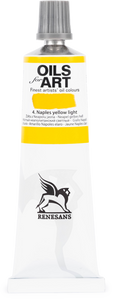 oil paint renesans 60 ml naples yellow light