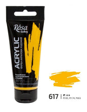 Load image into Gallery viewer, professional rosa gallery acrylic paint 60ml, all colours available cadmium yellow medium
