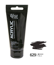 Load image into Gallery viewer, professional rosa gallery acrylic paint 60ml, all colours available mars black
