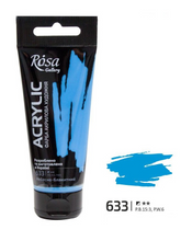 Load image into Gallery viewer, professional rosa gallery acrylic paint 60ml, all colours available sky blue
