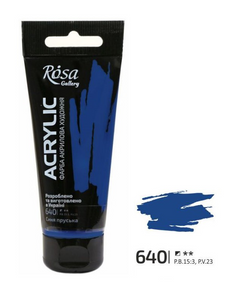 professional rosa gallery acrylic paint 60ml, all colours available prussian blue