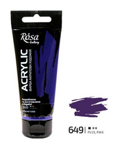 Load image into Gallery viewer, professional rosa gallery acrylic paint 60ml, all colours available violet
