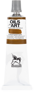 oil paint renesans 60 ml burnt green earth