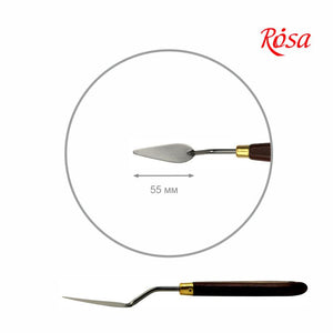 artist palette knives, made in italy, high quality & flexibility, rosa classic