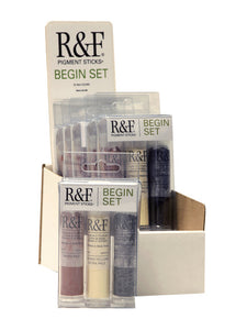 r&f pigment sticks sets half stick beginners set